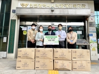더불어함께 새희망, 시각장애인에 방역마스크 7200장 기증