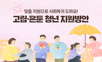 [사회복지이슈] 고립·은둔 청년 54만 명, 세상에 나오도록 국가가 돕습니다.