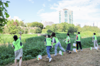 구로구시설관리공단, ‘EM흙공 던지기 캠페인’ 펼쳐