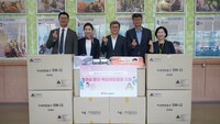 (사)더함께새희망, 광주지역 취약계층 후원물품 전달